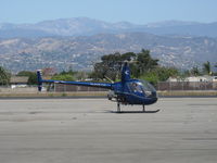 N4081H @ OXR - 1991 Robinson R22 BETA, Lycoming (H)O-320-B2C 160 hp for takeoff, engine warmup - by Doug Robertson