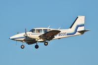 G-BCCE @ EGSH - About to touch down. - by Graham Reeve