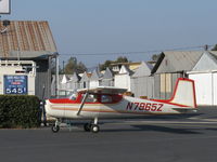 N7965Z @ SZP - 1963 Cessna 150C, Continental O-200 100 Hp, refueling - by Doug Robertson
