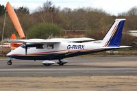G-RVRX @ EGHH - Arriving at BHL - by John Coates