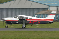 G-ECJM @ EGHH - Privately owned, a resident here. - by Howard J Curtis