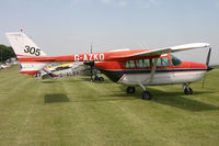 G-AZKO @ EGHA - Race number 305, at the Dorset Air Races. - by Howard J Curtis