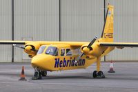 G-HEBO @ EGHH - Awaiting delivery after respray - by John Coates
