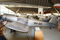 VH-AIY @ N.A. - CA-6 Wackett in the RAAFA Aviation Heritage Museum in Bull creek, Perth, Western Australia. It used to be the personal aircraft of Horrie Miller, the founder of MacRobertson Miller Airlines. - by Henk van Capelle