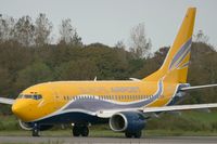 F-GZTD @ LFRB - Boeing 737-73V(WL), Holding point prior take off Rwy 25L, Brest-Bretagne Airport (LFRB-BES) - by Yves-Q