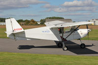 G-CCZM @ EGBR - Skyranger 912S(1) at The Real Aeroplane Club's Helicopter Fly-In, Breighton Airfield, September 2013. - by Malcolm Clarke