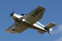 G-BACL @ EGBR - SAN Jodel D-117 at The Real Aeroplane Club's Helicopter Fly-In, Breighton Airfield, September 2013. - by Malcolm Clarke