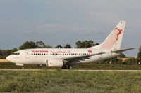 TS-IOL @ LMML - B737-600 TS-IOL Tunisair - by Raymond Zammit