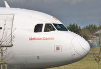 G-EZDS @ EGHH - Christian Casella taxiing to apron - by John Coates