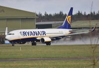 EI-ENX @ EGHH - About to rotate off a very wet 26 - by John Coates
