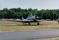 N36913 @ FWN - North American T-6G, N36913, S/N 49-3171, at the 1993 Sussex Air Show, Sussex, NJ - by scotch-canadian