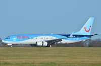 G-TAWM @ EGSH - Just landed. - by Graham Reeve