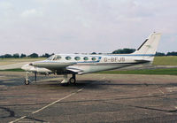 G-BFJS @ STN - Cessna 340A as seen at Stansted in October 1978. - by Peter Nicholson