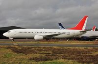 N333JJ @ EGHH - ex EI-ETT at European - by John Coates
