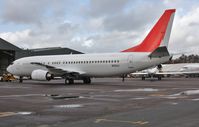 N333JJ @ EGHH - Exiting hangar after re'reg from EI-ETT - by John Coates