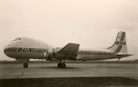 G-ASDC @ EBOS - British United Airways  Carvair at Ostend on 1967-04-05. - by Raymond De Clercq
