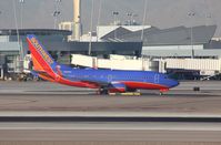 N489WN @ KLAS - Boeing 737-700 - by Mark Pasqualino