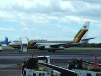 Z-WPA @ FVFA - B-737-200 operated by Air Zimbabwe - by Paul H