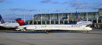 N988DL @ KORD - Taxi ORD - by Ronald Barker