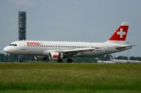 HB-IJO @ LFPG - Airbus A320-214, Landing Rwy 26L, Roissy Charles De Gaulle Airport (LFPG-CDG) - by Yves-Q