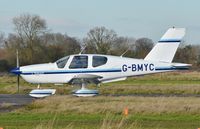 G-BMYC @ EGSV - Just landed. - by Graham Reeve