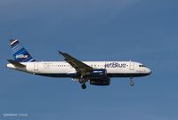 N598JB @ KJFK - Going To A Landing on 4R, JFK