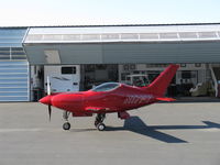 N17FY @ SZP - 2011 Mercer QUESTAIR VENTURE SPIRIT, Continental IO-550-G 280 Hp, conversion to retractable gear version by Aviation F/X, of Color Me Gone LLC, outside on hangar ramp - by Doug Robertson