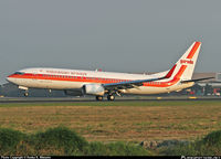 PK-GFN @ CGK - Vintage livery of GARUDA on B738 PK-GFN. In 2012/2013 GA awarded as the Best Regional Airline and based on Roy Morgan research company, GA has been recognized as the Best International Airline among all major airlines throughout the world.