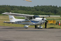 G-GEHL @ EGHH - Privately owned, on the Bournemouth Handling apron. - by Howard J Curtis