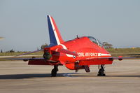 XX323 @ LMML - Hawk XX323 of RAF Red Arrows Team performed in Malta 27Sep13 - by Raymond Zammit