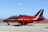 XX264 @ LMML - Hawk XX264 Red Arrows RAF 28Sep13. - by Raymond Zammit