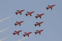 XX219 @ LMML - Hawks Red Arrows of the RAF 28Sep13. - by Raymond Zammit