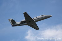 N75WL @ KSRQ - Cessna Citation II (N75 WL) departs Sarasota-Bradenton International Airport - by Donten Photography