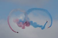 XX227 @ LMML - Red Arrows Hawks in Malta 29Sep13. - by Raymond Zammit