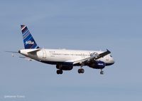 N621JB @ KJFK - Going To A Landing on 4R, JFK - by Gintaras B.