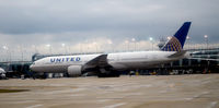 N222UA @ KORD - Taxi ORD - by Ronald Barker