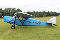 G-AAZP @ X1WP - De Havilland DH-80A Puss Moth at The De Havilland Moth Club's 28th International Moth Rally at Woburn Abbey. August 2013. - by Malcolm Clarke