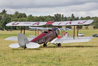 G-AIXJ @ X1WP - De Havilland DH-82A Tiger Moth II at The De Havilland Moth Club's 28th International Moth Rally at Woburn Abbey. August 2013. - by Malcolm Clarke
