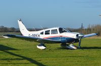 G-BRKH @ EGSV - Just landed. - by Graham Reeve