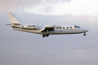 N298HM @ FXE - On approach to FXE, runway 8. - by Bruce H. Solov