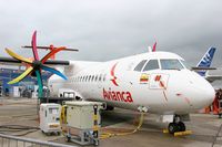 F-WWEE @ LFPB - ATR 72-600, Static display, Paris-Le Bourget (LFPB-LBG) Air Show 2013 - by Yves-Q