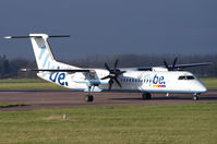 G-JECH @ EGSH - About to depart on runway 27. - by Graham Reeve