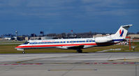 N907AE @ KORD - Landing ORD - by Ronald Barker