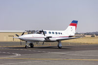 VH-NSW @ YSWG - NSW Department of Lands, operated by Bathurst Aircraft Maintenance Centre, (VH-NSW) Cessna 421C Golden Eagle taxiing at Wagga Wagga Airport. - by YSWG-photography
