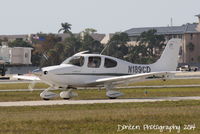 N189CD @ KSRQ - Cirrus SR-20 (N189CD) arrives at Sarasota-Bradenton International Airport - by Donten Photography