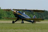 F-AZVK @ LFFQ - Bücker Bu 131B Jungmann, La Ferté-Alais Airfield (LFFQ) Air Show (Le Temps Des Hélices) in may 2012 - by Yves-Q