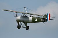 F-AZAJ @ LFFQ - Morane-Saulnier MS-138 EP2 , La Ferté-Alais Airfield (LFFQ) Air Show (Le Temps Des Hélices) - by Yves-Q