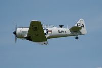 F-AZRB @ LFFQ - North American SNJ-5 Texan, La Ferte-Alais Airfield (LFFQ) Air Show 2012 - by Yves-Q