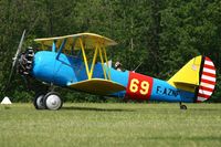 F-AZNF @ LFFQ - Naval Aircraft Factory N3N-3, AJBS Collection,  La Ferte-Alais Airfield (LFFQ) Air Show 2012 - by Yves-Q