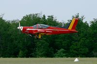 ST-04 @ LFFQ - SIAI-Marchetti SF-260MB, Belgian Air Force Aerobatic Team, La Ferté-Alais Airfield (LFFQ) Air Show - by Yves-Q